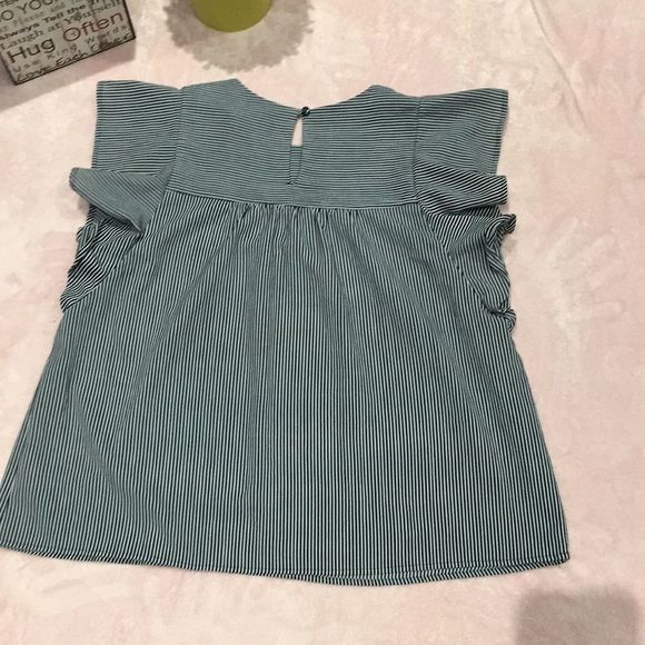 Monteau navy and white stripe top - Picture 6 of 8